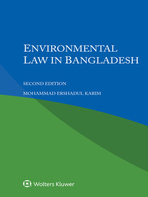 cover image of Environmental Law in Bangladesh